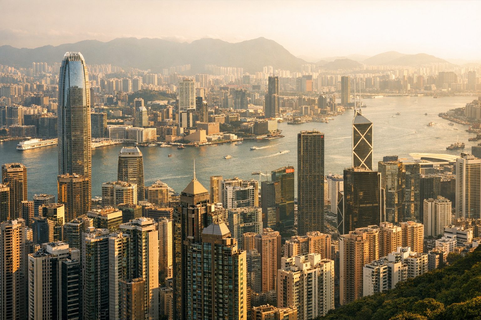 Hong Kong seen from Victoria Peak